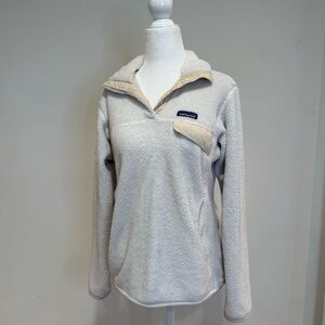 Patagonia Cream Fleece Jacket